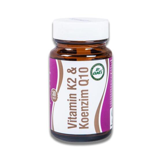Anti Koenzim Q10 & Mikroenkapsüle K2 Vitamini 30 Kapsül