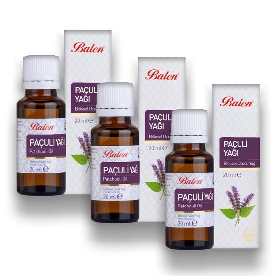 Balen Paçuli Yağı 20 ml x 3 Adet