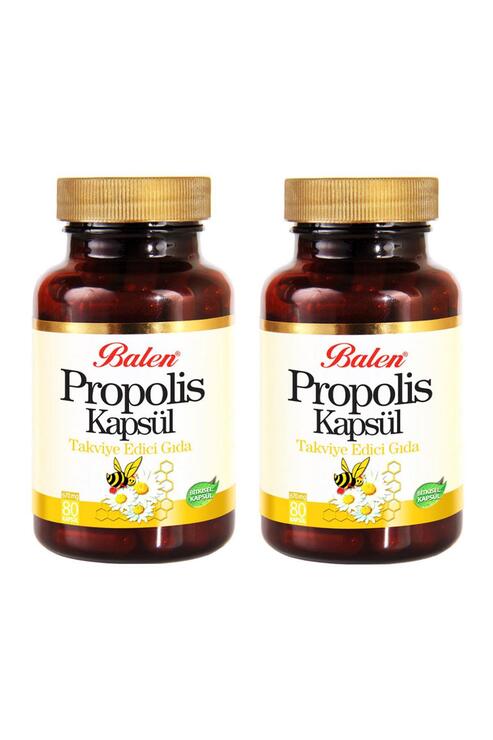 Balen Propolis 670 mg 80 Kapsül x 2 Adet