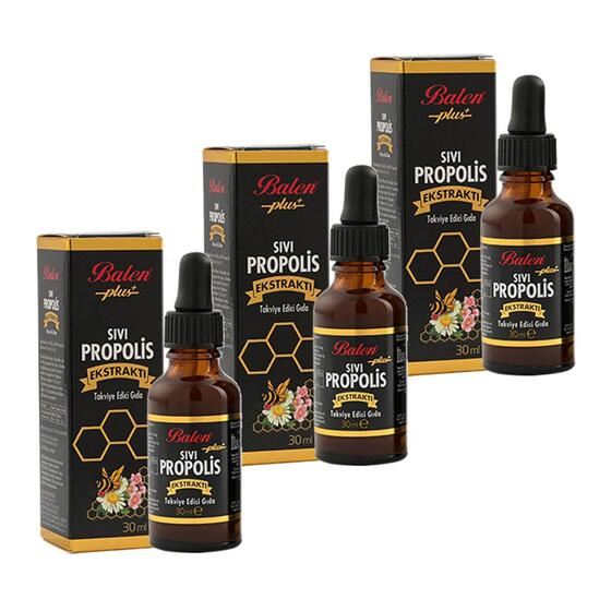 Balen Sıvı Propolis Ekstraktı 30 ml x 3 Adet