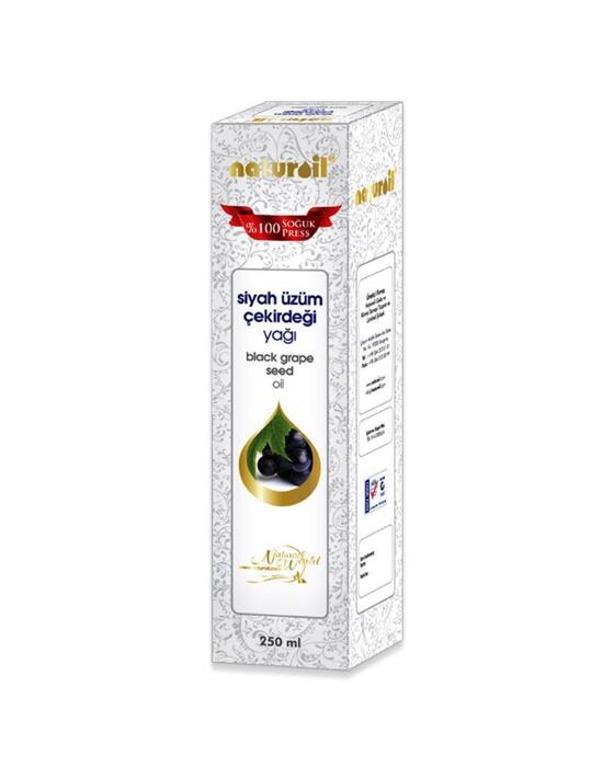 Naturoil Siyah üzüm Çekirdeği Yağı (Soğuk Pres) 250 ml