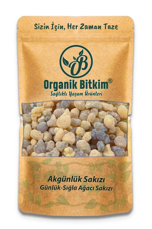 Organik Bitkim Akgünlük Sakızı (Günlük-Sığla Ağacı Sakızı) 150 gr