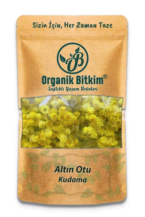 Organik Bitkim Altın Otu - Ölmez Çiçek / Kudama 150 gr