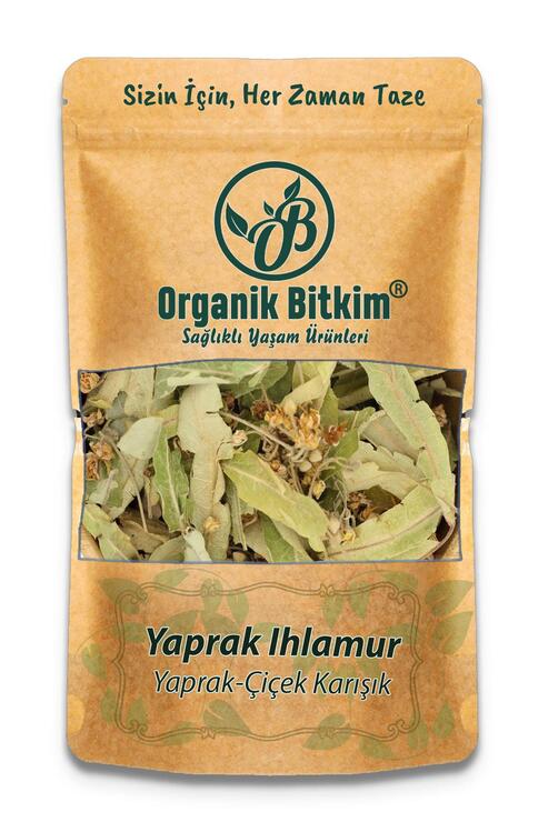 Organik Bitkim Ihlamur Yaprak - Yeni Mahsul, Doğal, Taze 100 gr