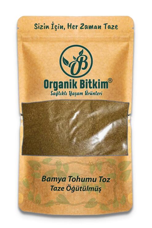 Organik Bitkim Toz Bamya Tohumu (Öğütülmüş) 250 gr