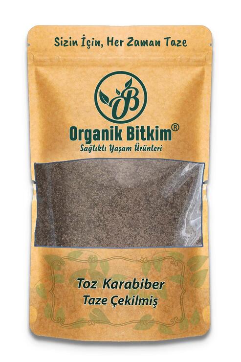 Organik Bitkim Toz Karabiber 250 gr
