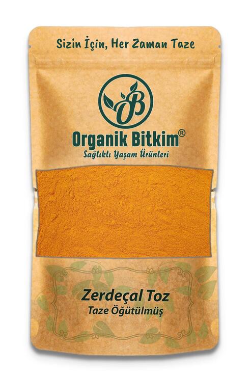 Organik Bitkim Zerdeçal Toz (Öğütülmüş) 150 gr