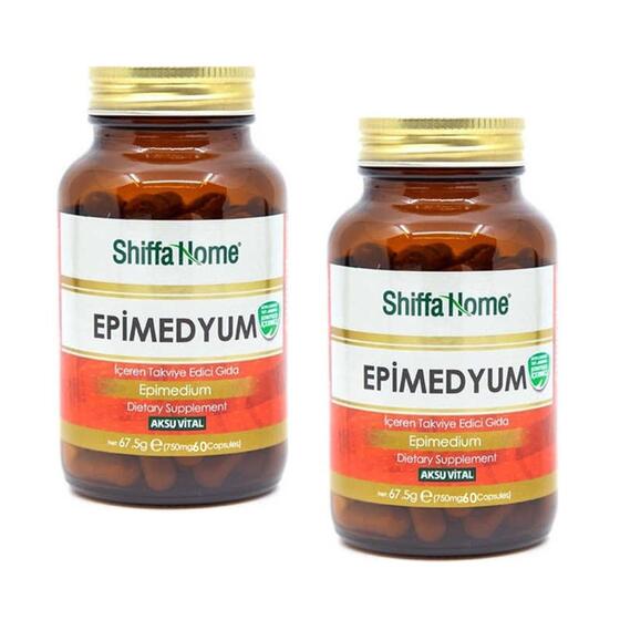 Shiffa Home (Aksuvital) Epimedium 60 Kapsül x 2 Adet