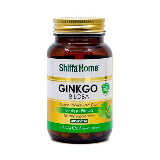 Shiffa Home (Aksuvital) Ginkgo Biloba 620 mg 60 Kapsül x 2 Adet