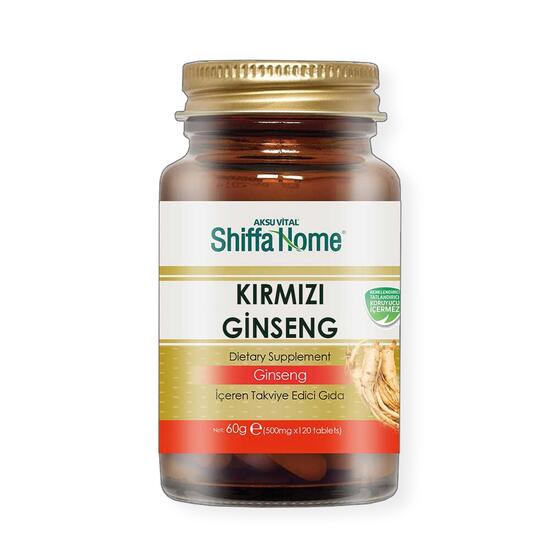 Shiffa Home (Aksuvital) Kırmızı Ginseng 500 mg 120 Tablet x 3 Adet