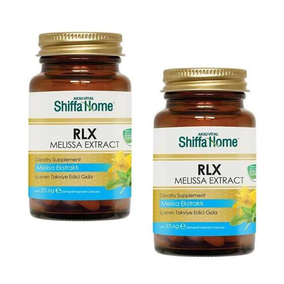Shiffa Home(Aksuvital) RLX Bitkisel Karışım 560 mg 60 Kap x 2 Adet