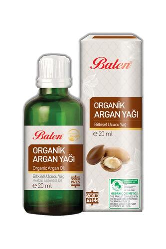 Balen Organik Argan Yağı Soğuk Pres 20 ml