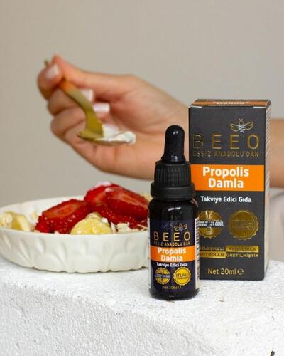 Beeo Propolis Damla Takviye Edici Gıda 20 ml