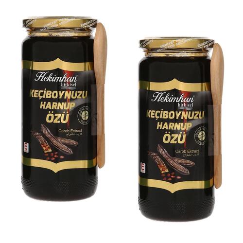 Hekimhan Keçiboynuzu Harnup Özü Soğuk Pres 640 gr x 2 Adet