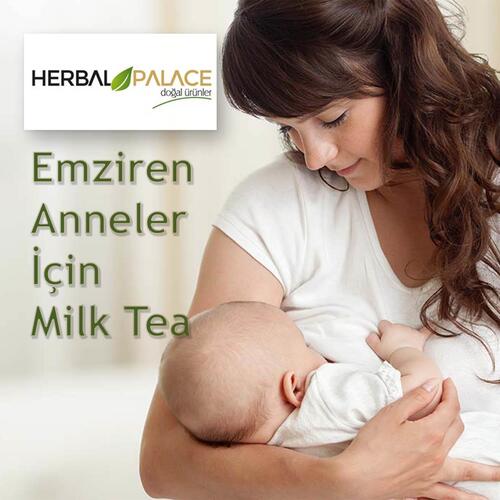 Herbal Palace Milk Tea Emziren Anne için Çay 250 gr x 2 Adet