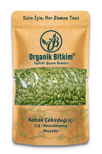 Organik Bitkim Kabak Çekirdeği İçi Çiğ 500 gr