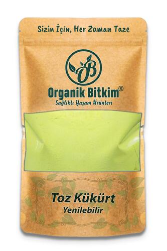 Organik Bitkim Toz Kükürt - Yenilebilir 1 kg