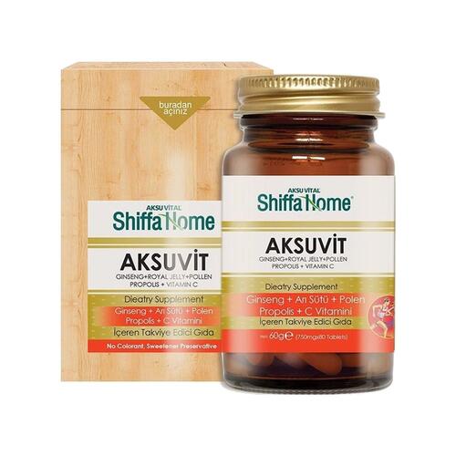 Shiffa Home (Aksuvital) Aksuvit 750 mg 80 Tablet x 3 Adet